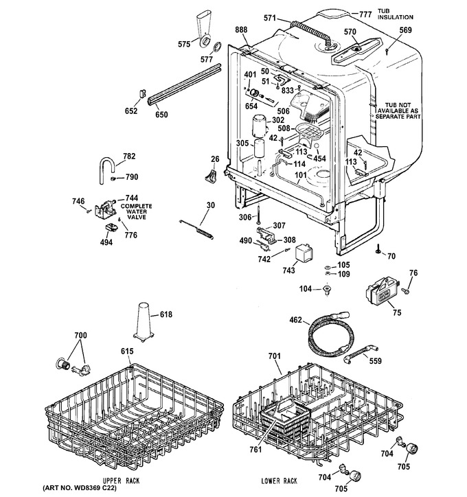 Diagram for GSD4000D45BB