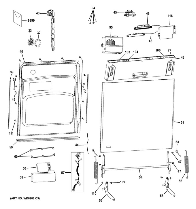 Diagram for PDW1800N02II