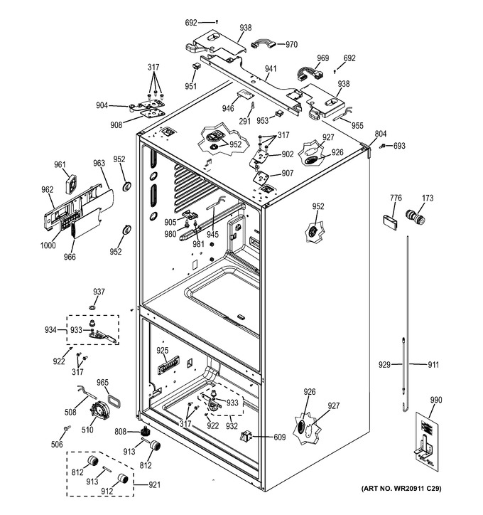 Diagram for CFE29TSDFSS