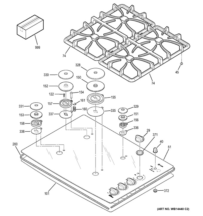 Diagram for JGP940SEK2SS