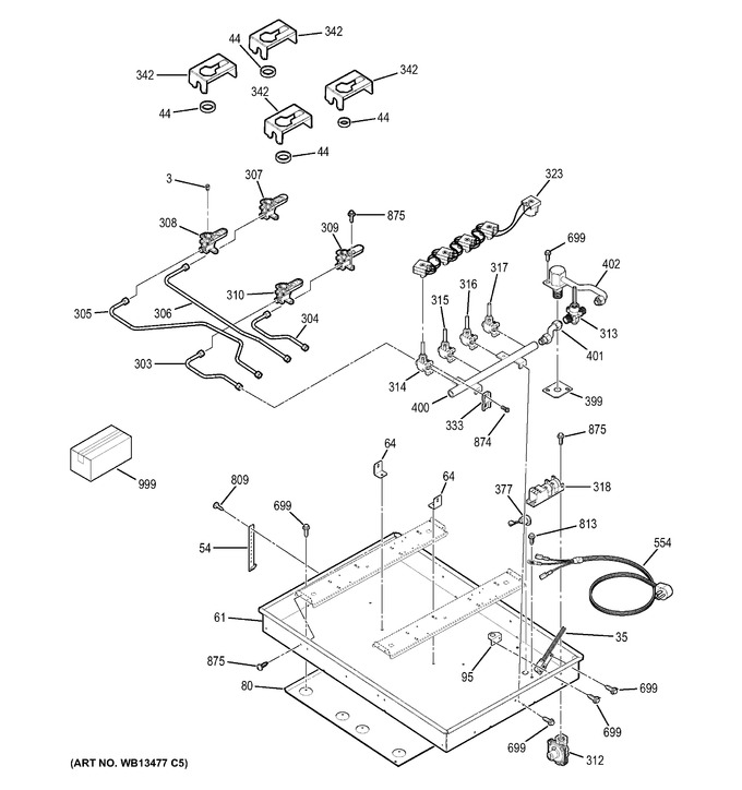 Diagram for JGP940SEK2SS