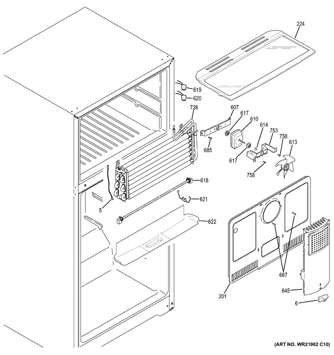 Diagram for GIE18HGHHRWW