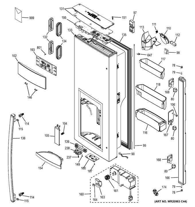 Diagram for GYE22KSHFSS