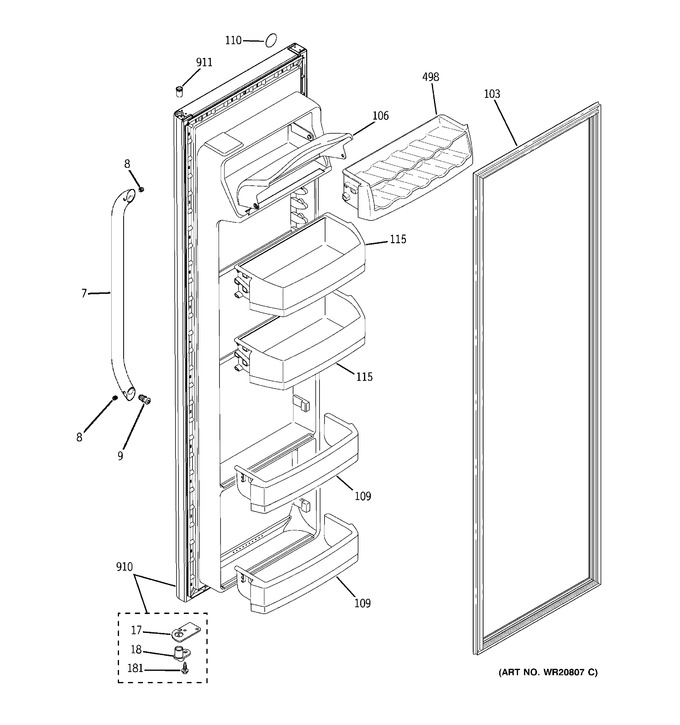 Diagram for GSH25ISXBSS