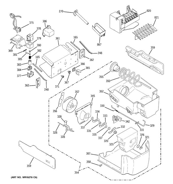 Diagram for DSS25KGRDWW