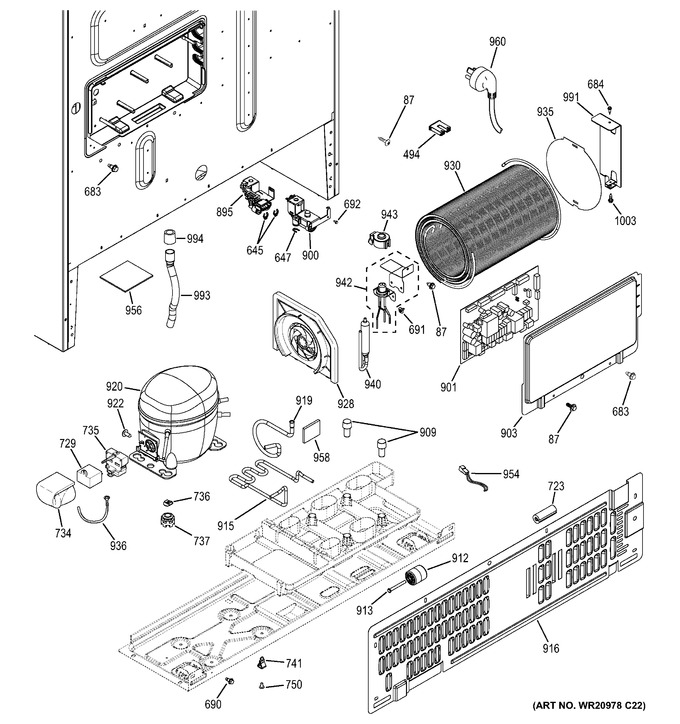 Diagram for GFE28HMHDES