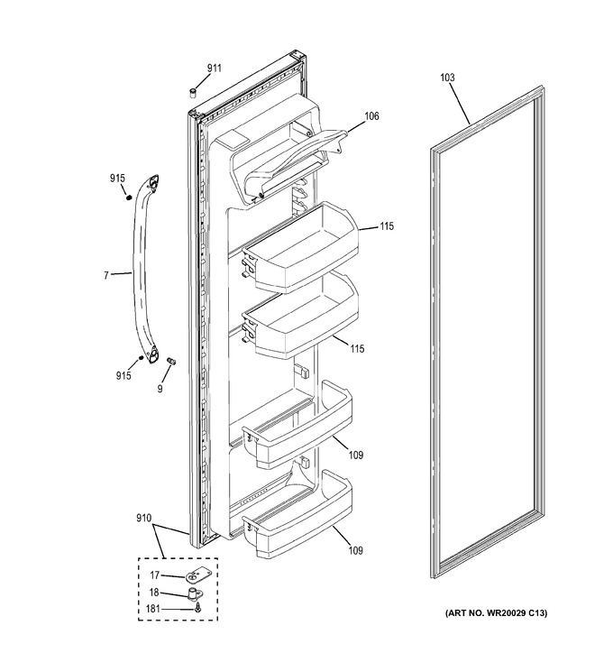 Diagram for GSH22JGDCWW