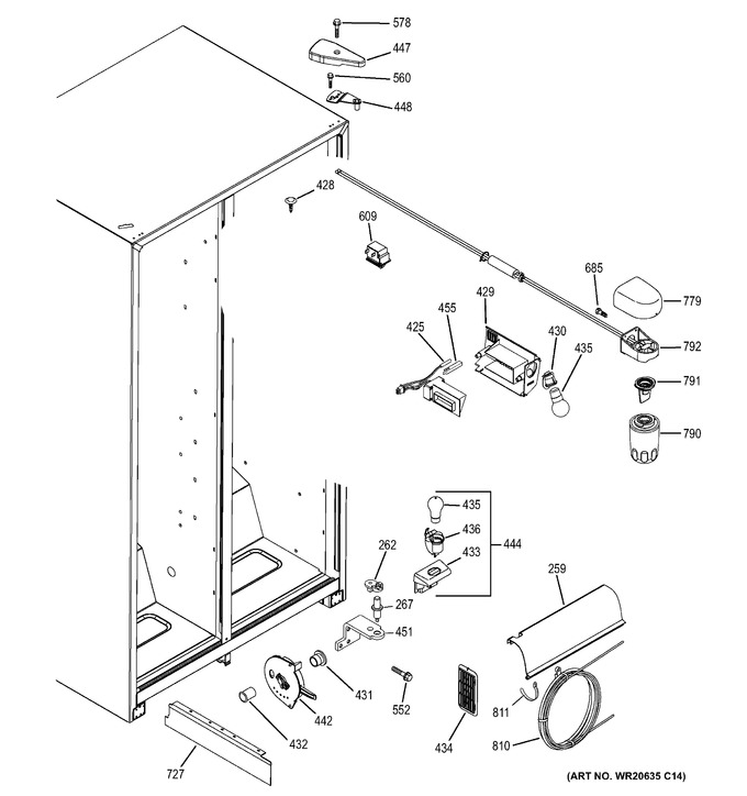 Diagram for GSH22JGDCWW