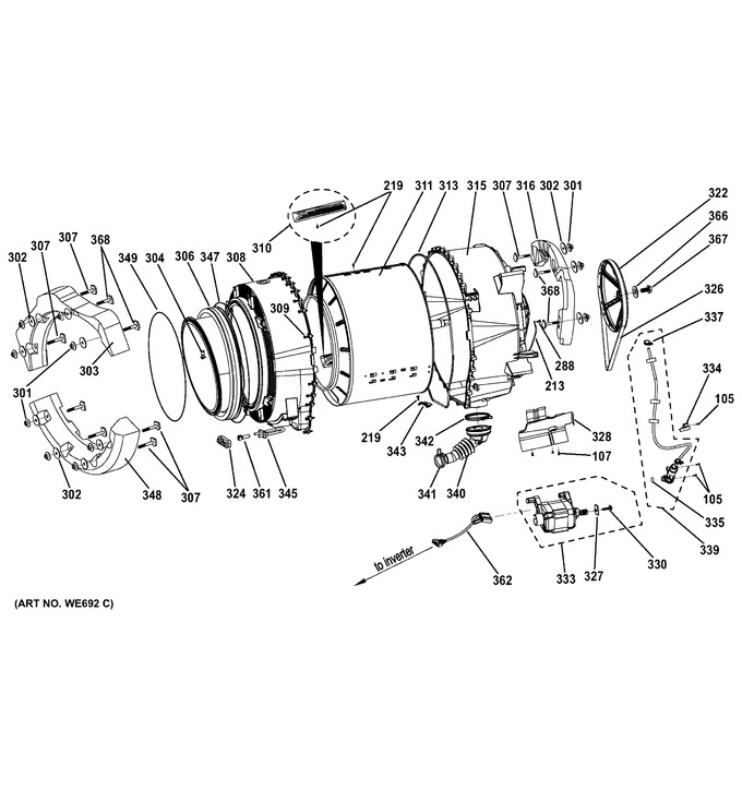 Diagram for GFWS1700H0WW