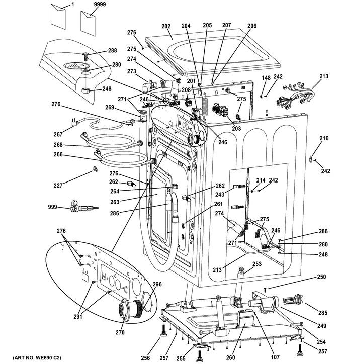 Diagram for GFWS1705H0DG