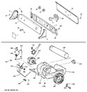 Diagram for 1 - Backsplash, Blower & Motor Assembly