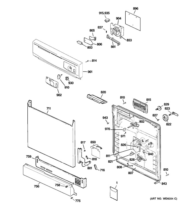 Diagram for GSD2101V50BB