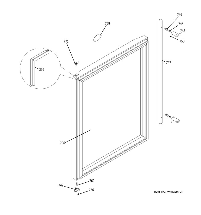 Diagram for ZDWR240PBBS