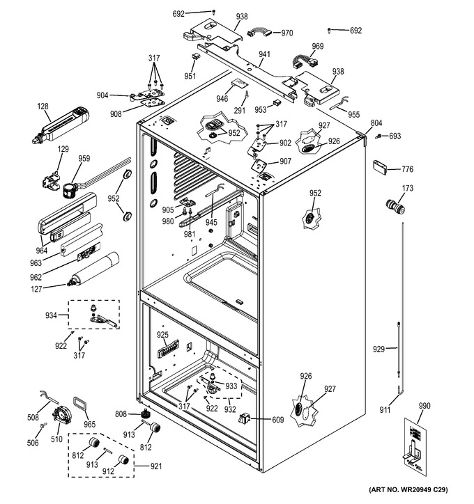 Diagram for CYE22TSHDSS