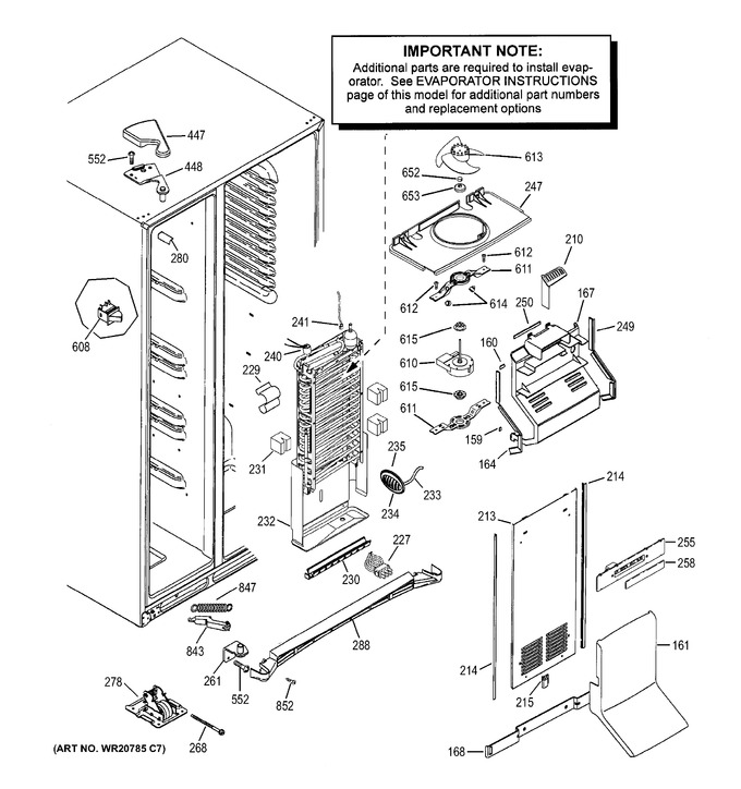 Diagram for DSE25JGHBCWW