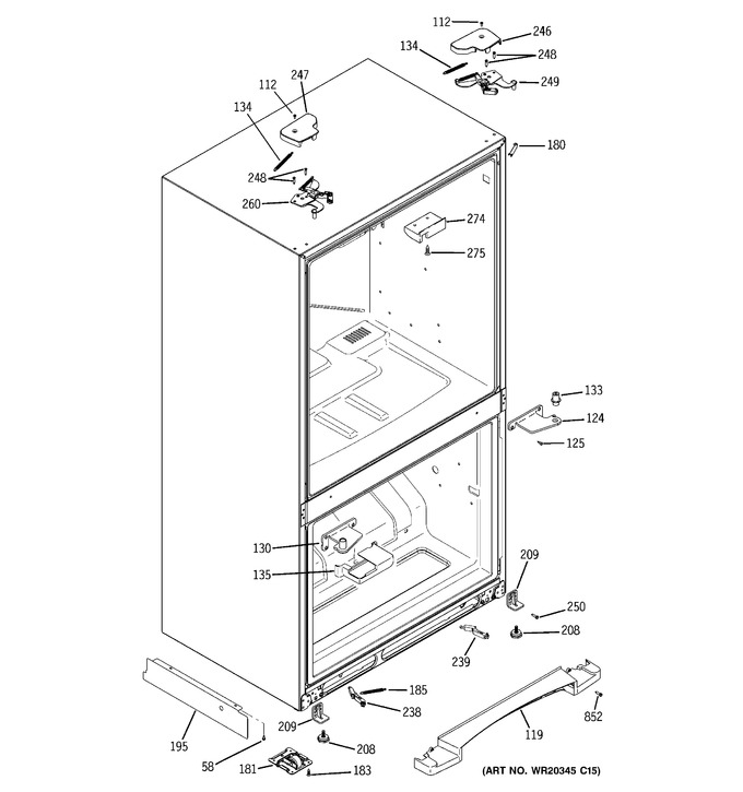 Diagram for GNE22GGEAFBB
