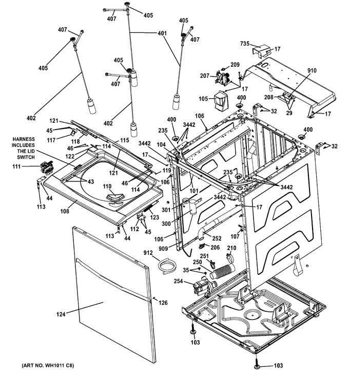 Diagram for GTUP240GM0WW