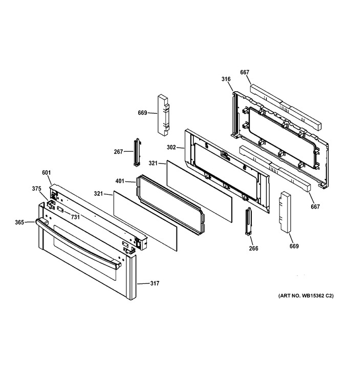 Diagram for PGS950EEF2ES