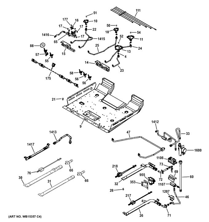 Diagram for PGS950SEF3SS