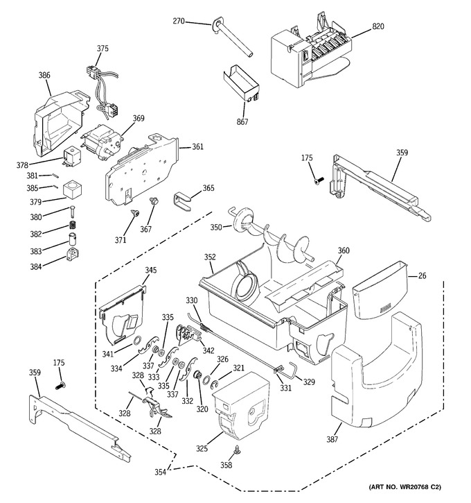 Diagram for PSE25KGHBHBB
