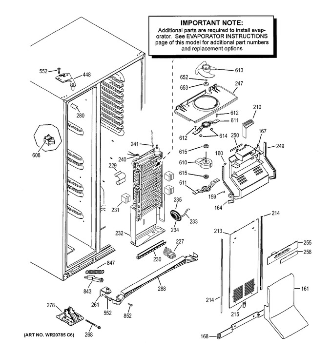Diagram for PSE25KGHBHWW