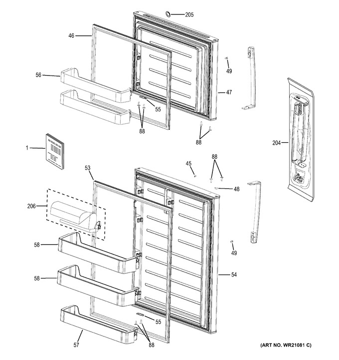 Diagram for GTE21GTHBBB