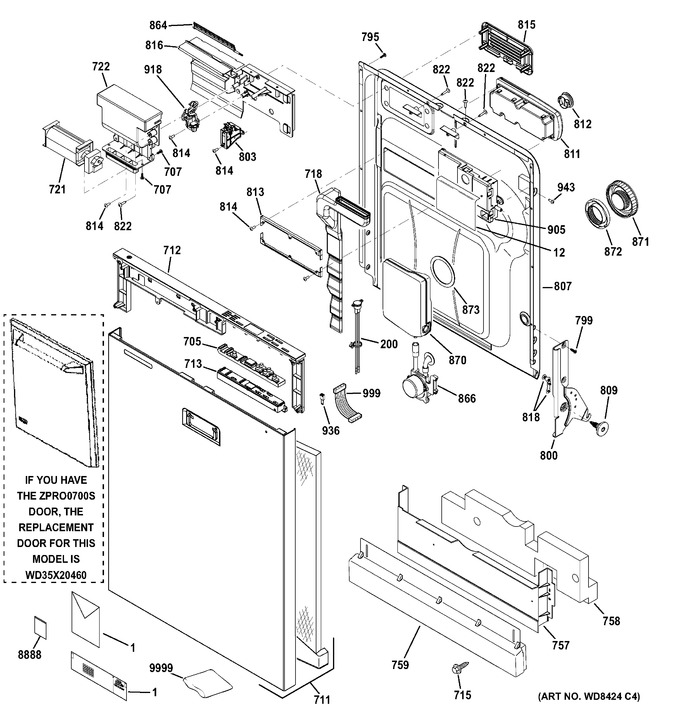 Diagram for ZBD8900D00II