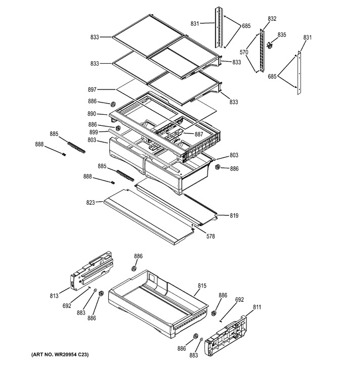Diagram for GFE26GGHDBB