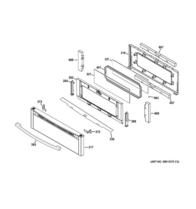 Diagram for JGB850DEF3BB