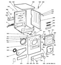 Diagram for 1 - Backsplash, Cabinet & Front Panel