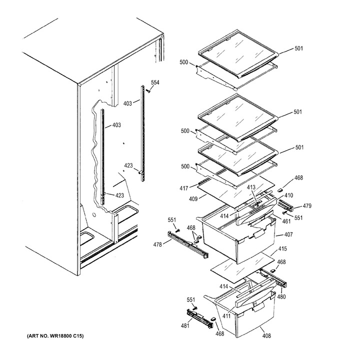 Diagram for GSH25JFRFBB