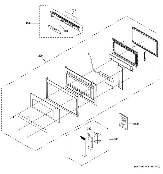 Diagram for PVM9005DJ2WW