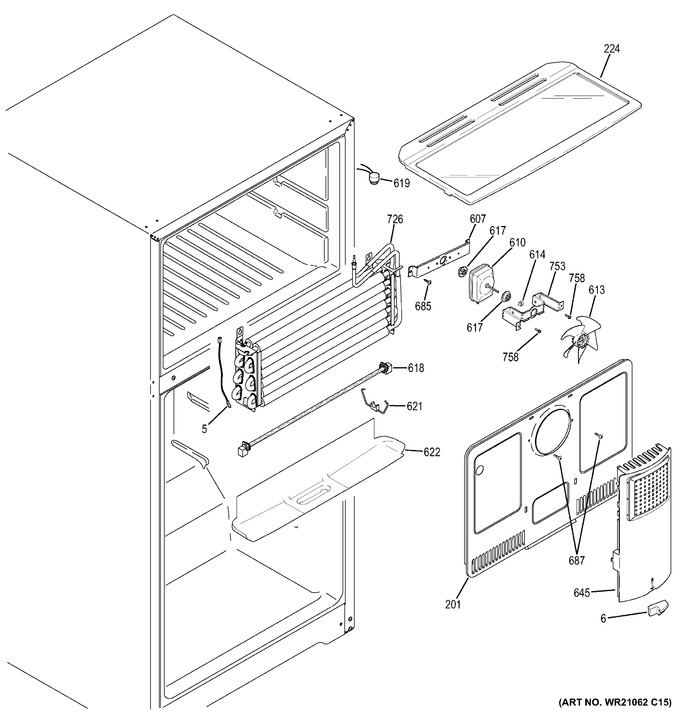 Diagram for GIE18HGHGRWW