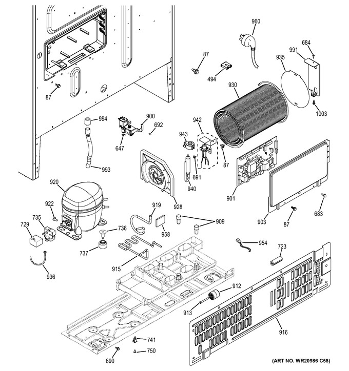 Diagram for GYE22KMHGES