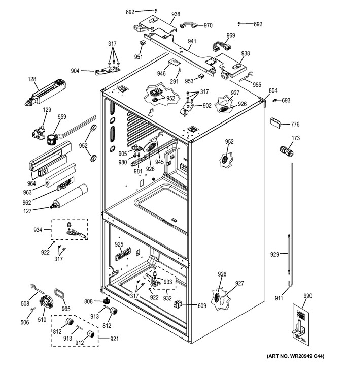 Diagram for GYE22KSHHSS