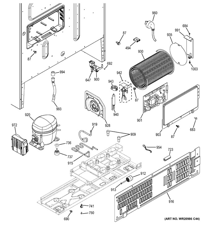 Diagram for PFH28PSHCSS