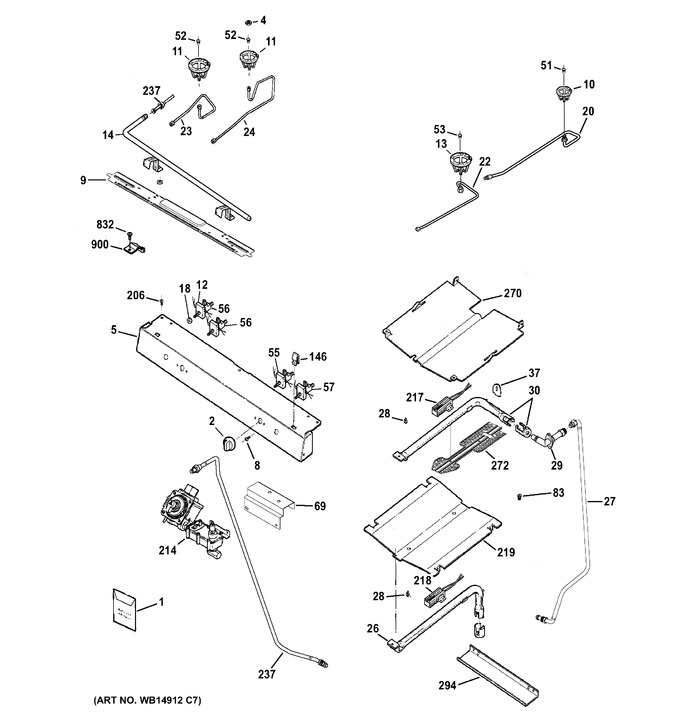Diagram for RGB780DEH2WW