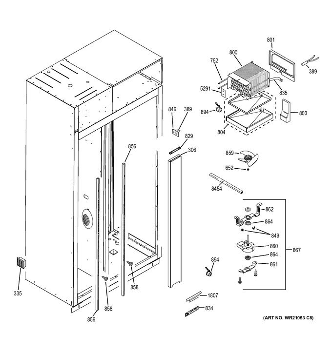 Diagram for ZISB360DHC