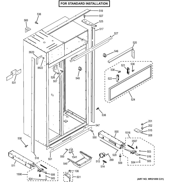 Diagram for ZISB420DHC
