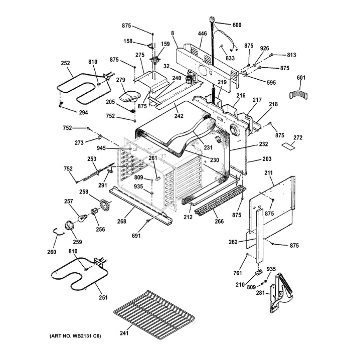 Diagram for JM250DF2BB