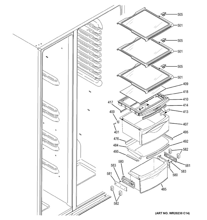 Diagram for GZS22DGJCFBB