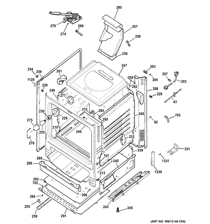 Diagram for RGB780DEH1WW