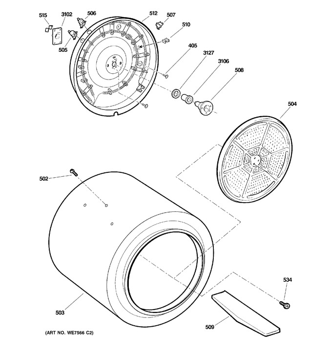 Diagram for DCCB330EG0WC