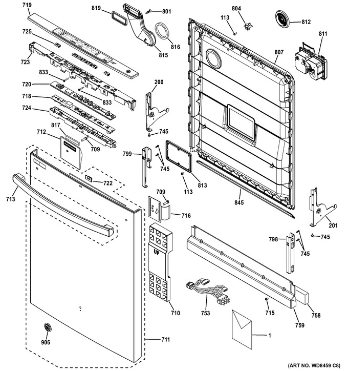 Diagram for GDT530PSD2SS
