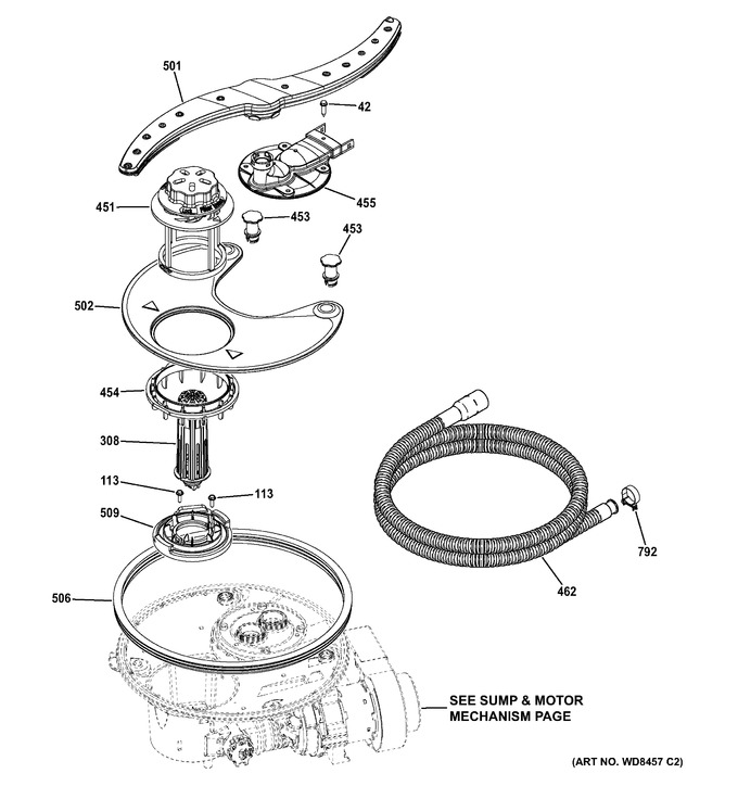 Diagram for GDT530PSD4SS