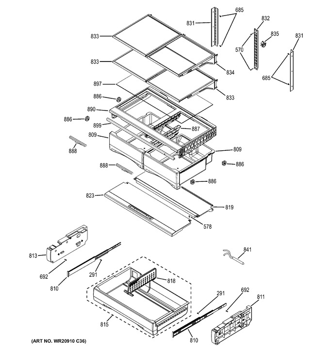 Diagram for PYE22PSHJSS