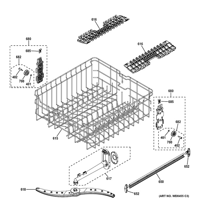 Diagram for GDF540HSD0SS