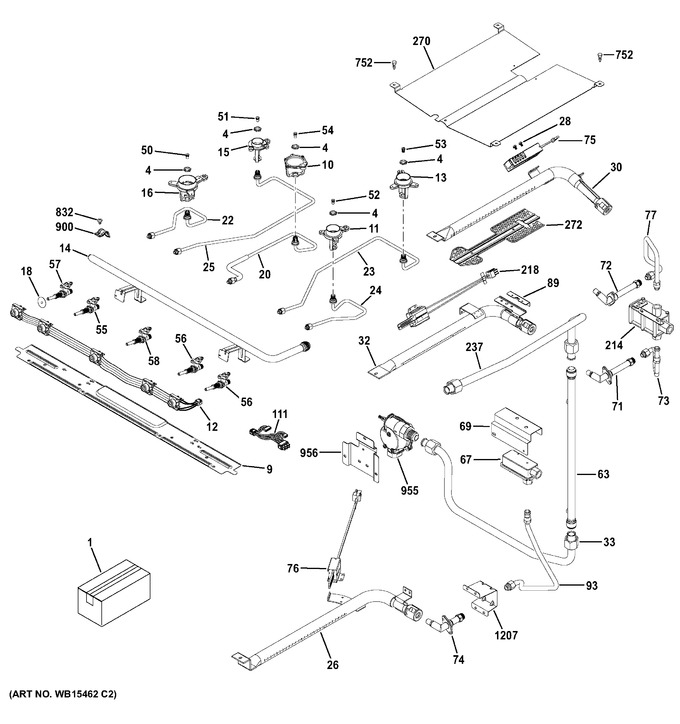 Diagram for JGB860DEJ1WW