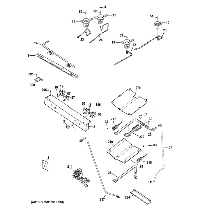 Diagram for JGB635DEK1BB
