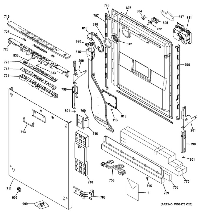 Diagram for GDT740SIF2II